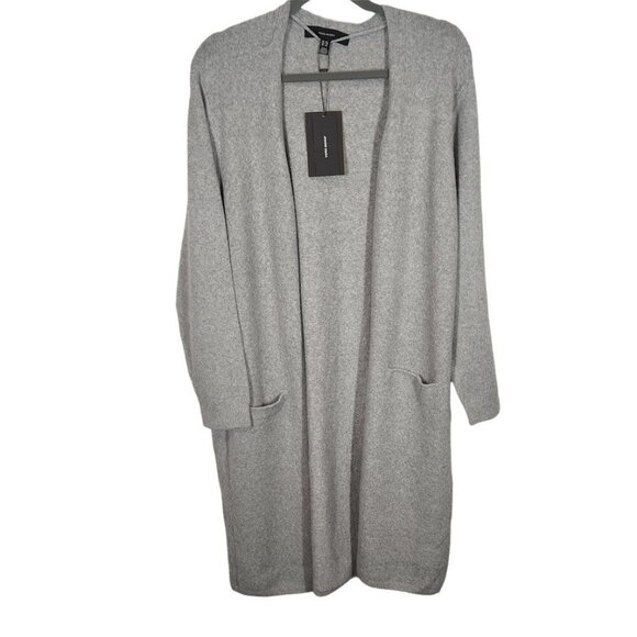 NWT Vero Moda longline cardigan in grey marl Size‎ 2XL - Picture 2 of 9